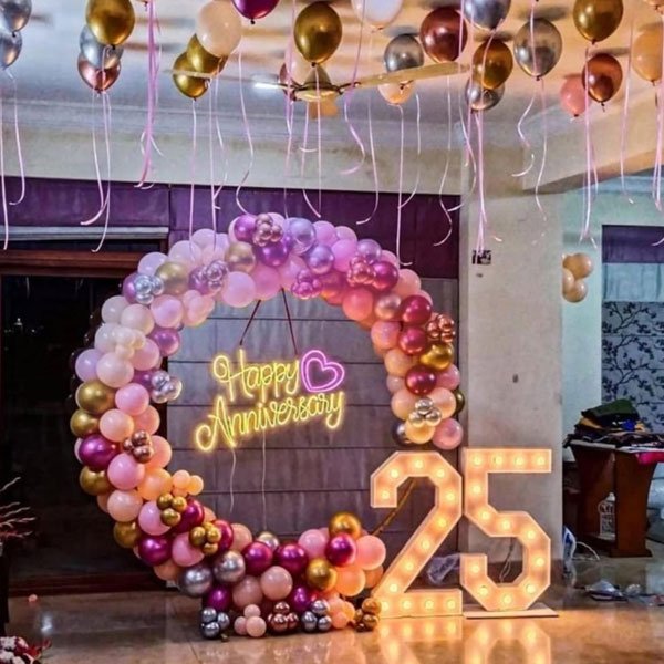 Anniversary decoration in Kolkata